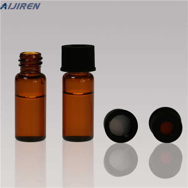 Thermo Fisher 2 ml vials with caps in amber for liquid autosampler with high quality